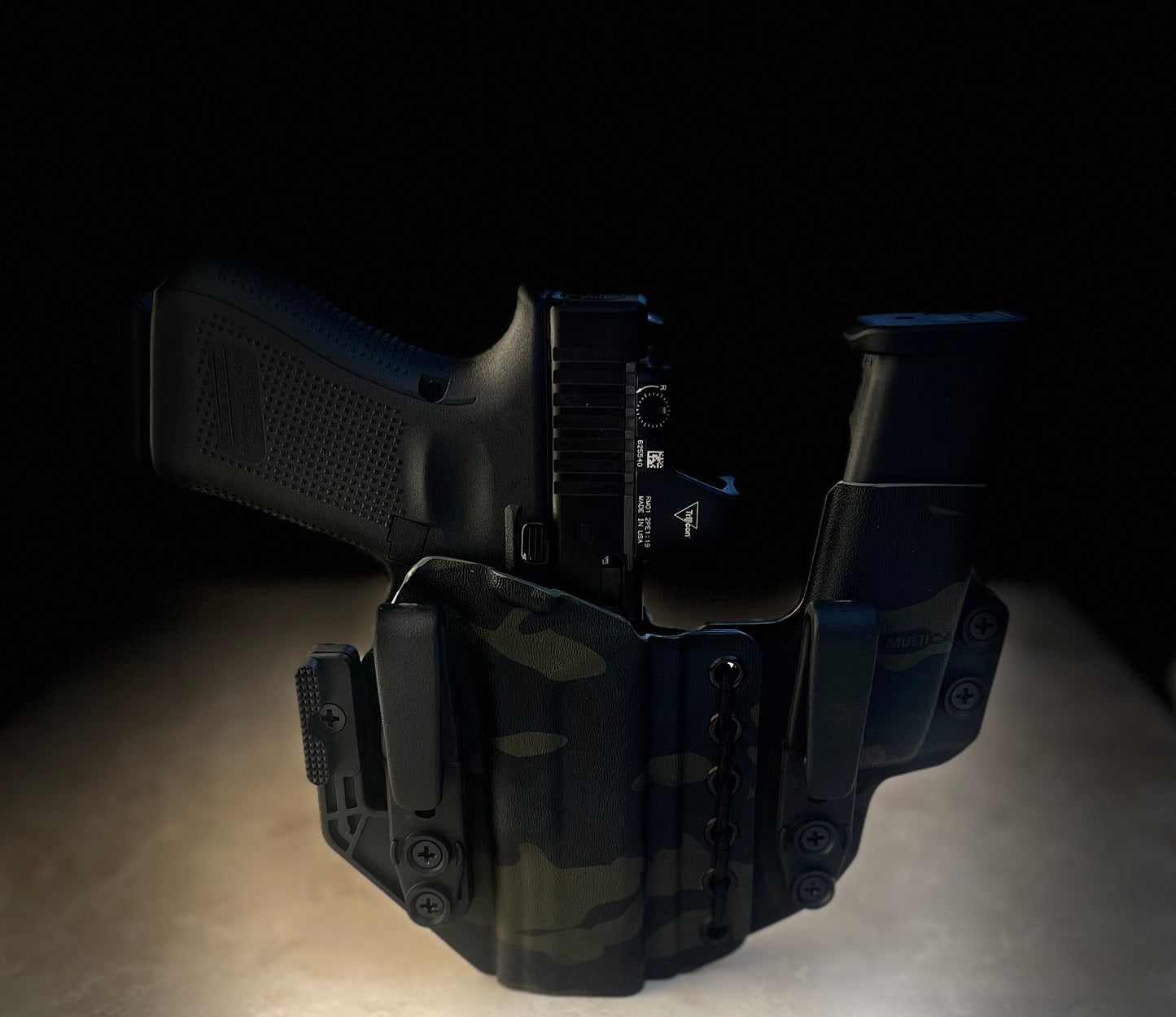 GLOCK 17/19/23 IWB SIDECAR HOLSTER BLACK-MULTICAM