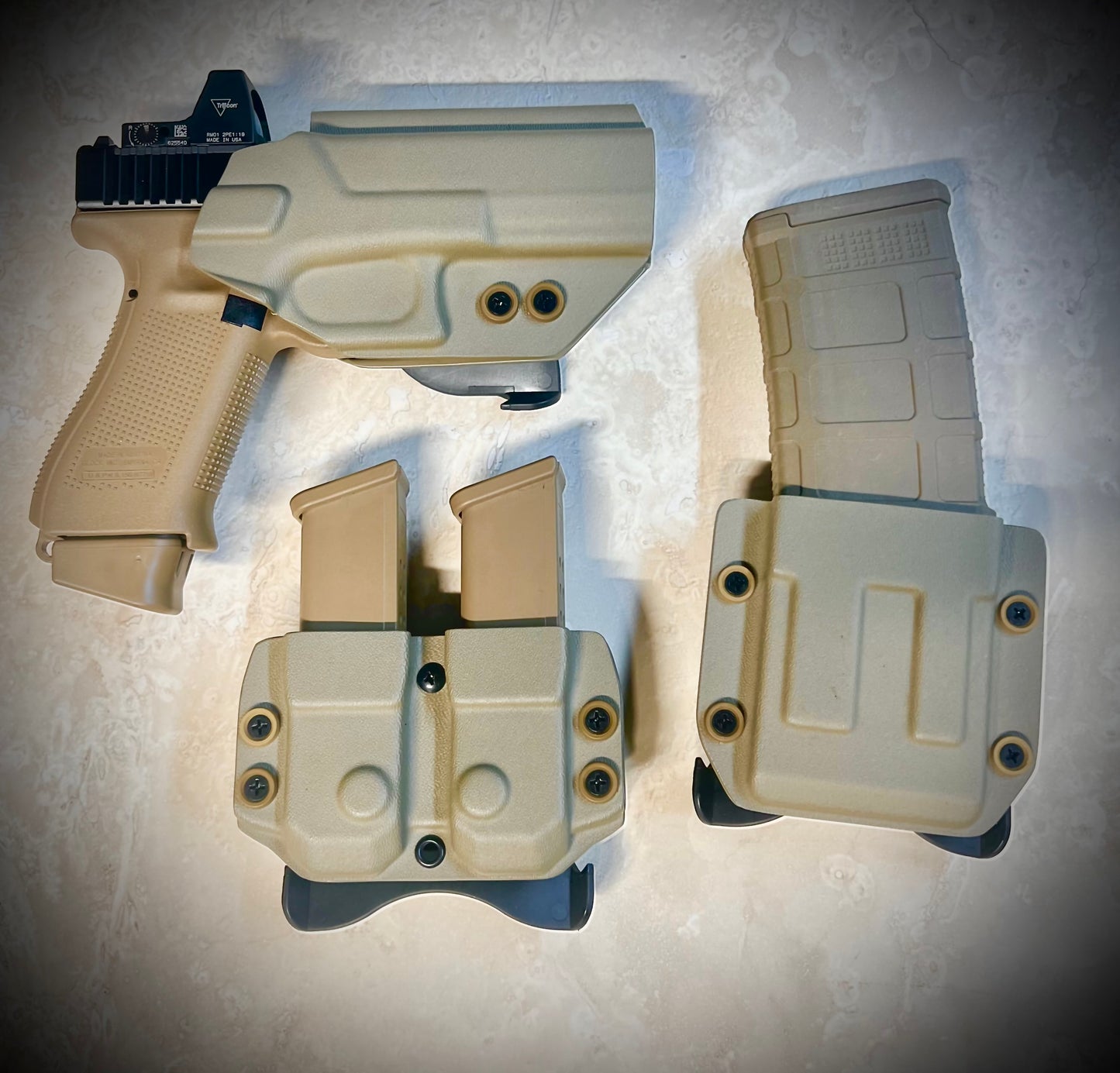 GLOCK 17/19/23/22 RANGE KIT FDE