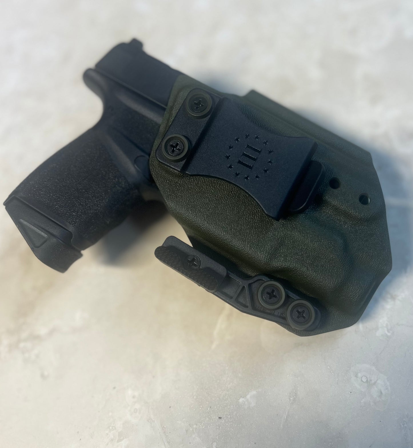 SPRINGFIELD HELLCAT TLR7/ SUB  IWB HOLSTER OD GREEN