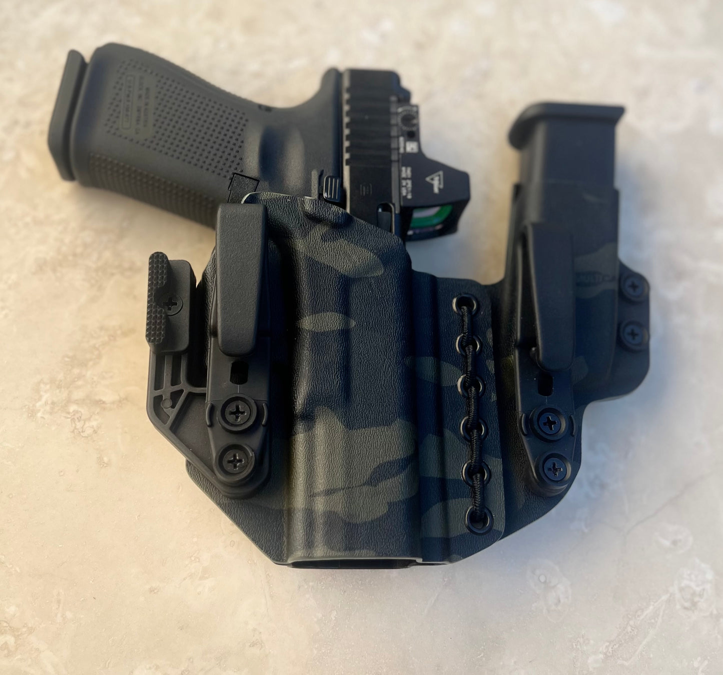 GLOCK 17/19/23 IWB SIDECAR HOLSTER BLACK-MULTICAM