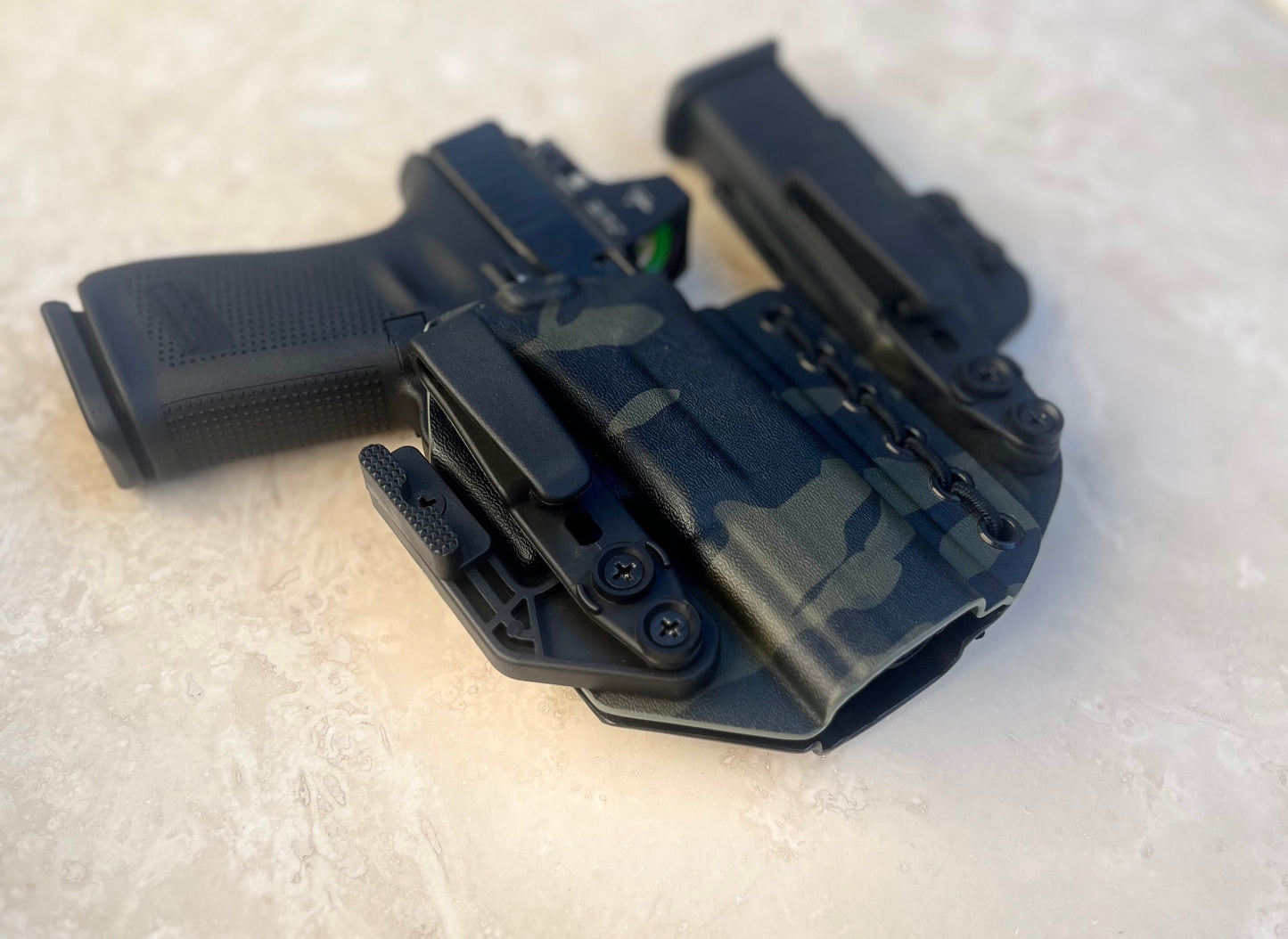 GLOCK 17/19/23 IWB SIDECAR HOLSTER BLACK-MULTICAM