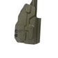 LIGHT-BEARING OWB PADDLE HOLSTER